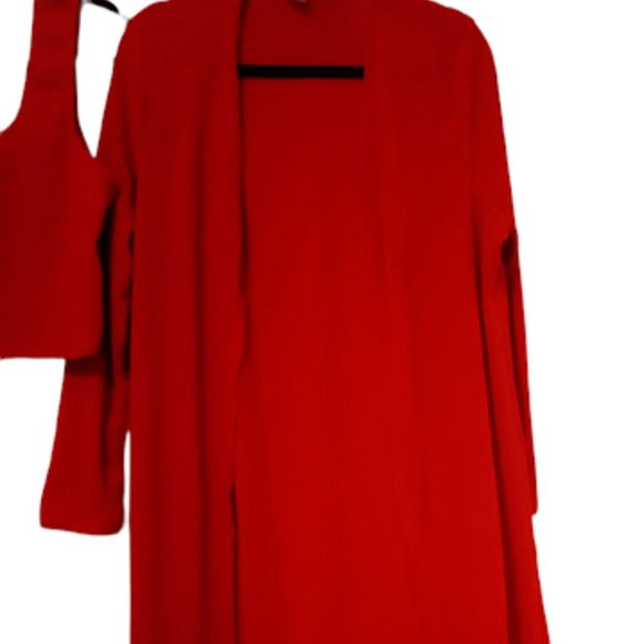 3 Piece Cardigan, Cropped Top and legging Set!! - Picture 4 of 4